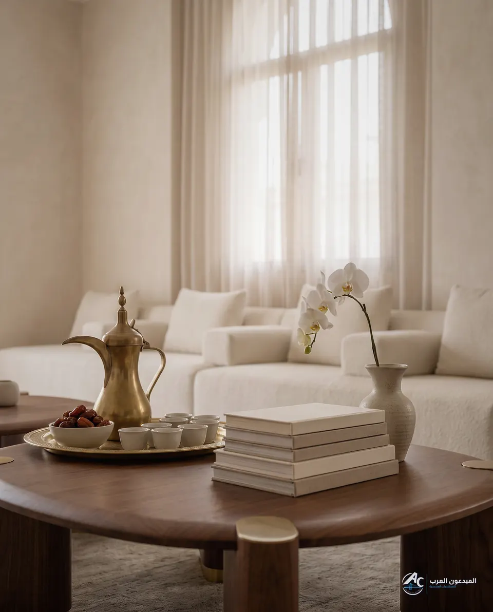 Formal Majlis: Styled corner