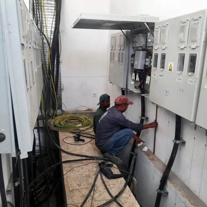 Meter room